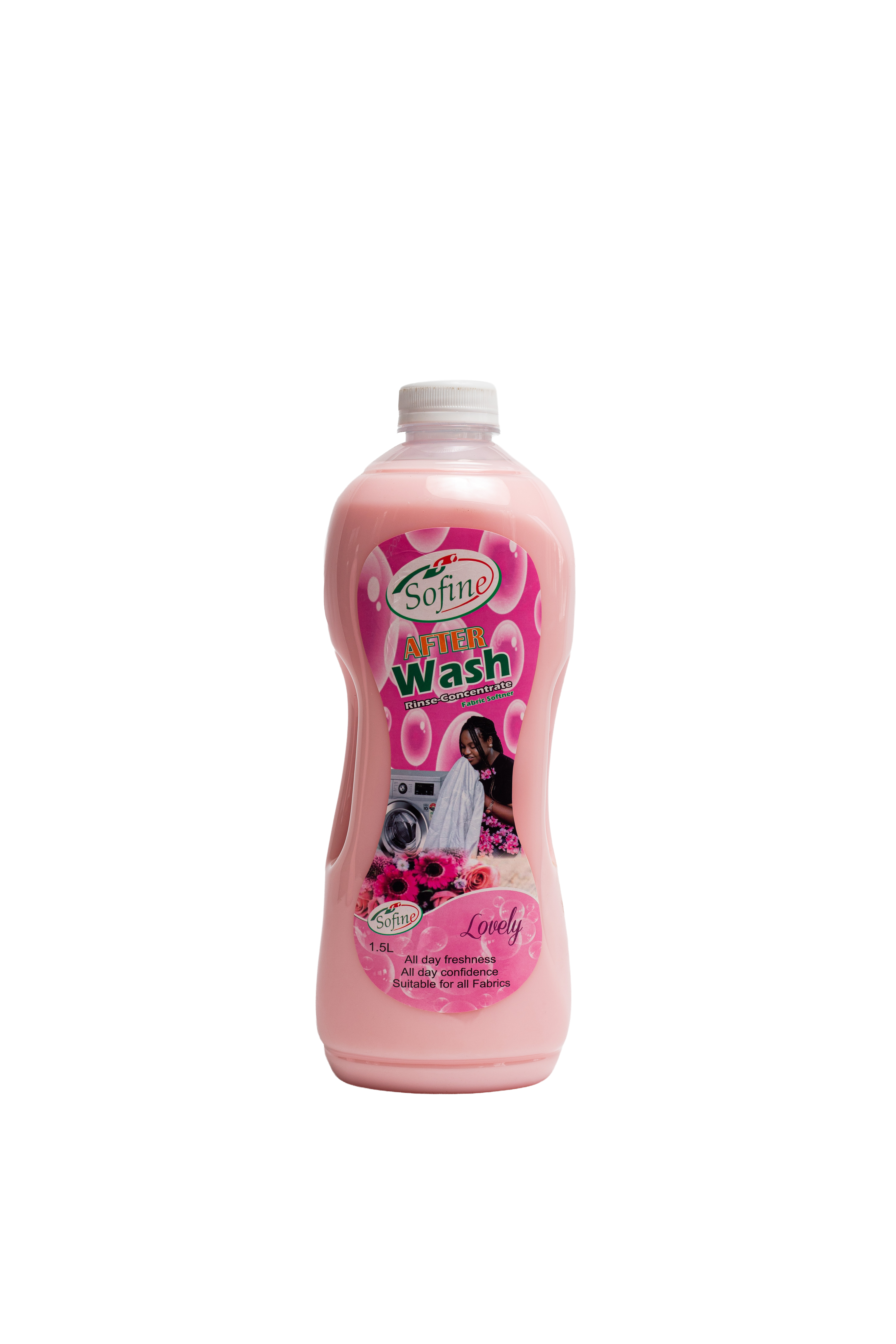 Lovely variant — pink bottle