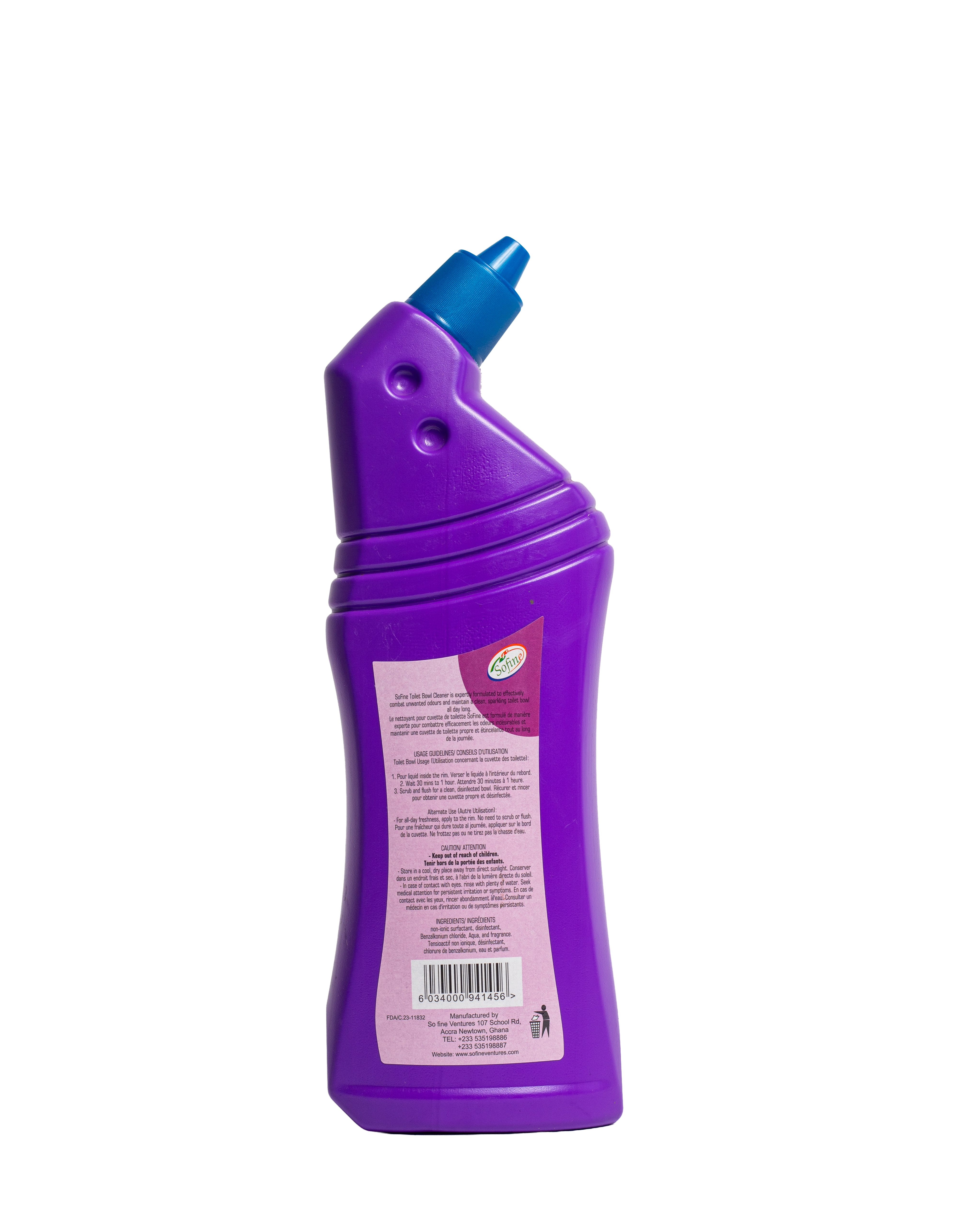 Citrus Splash — purple bottle